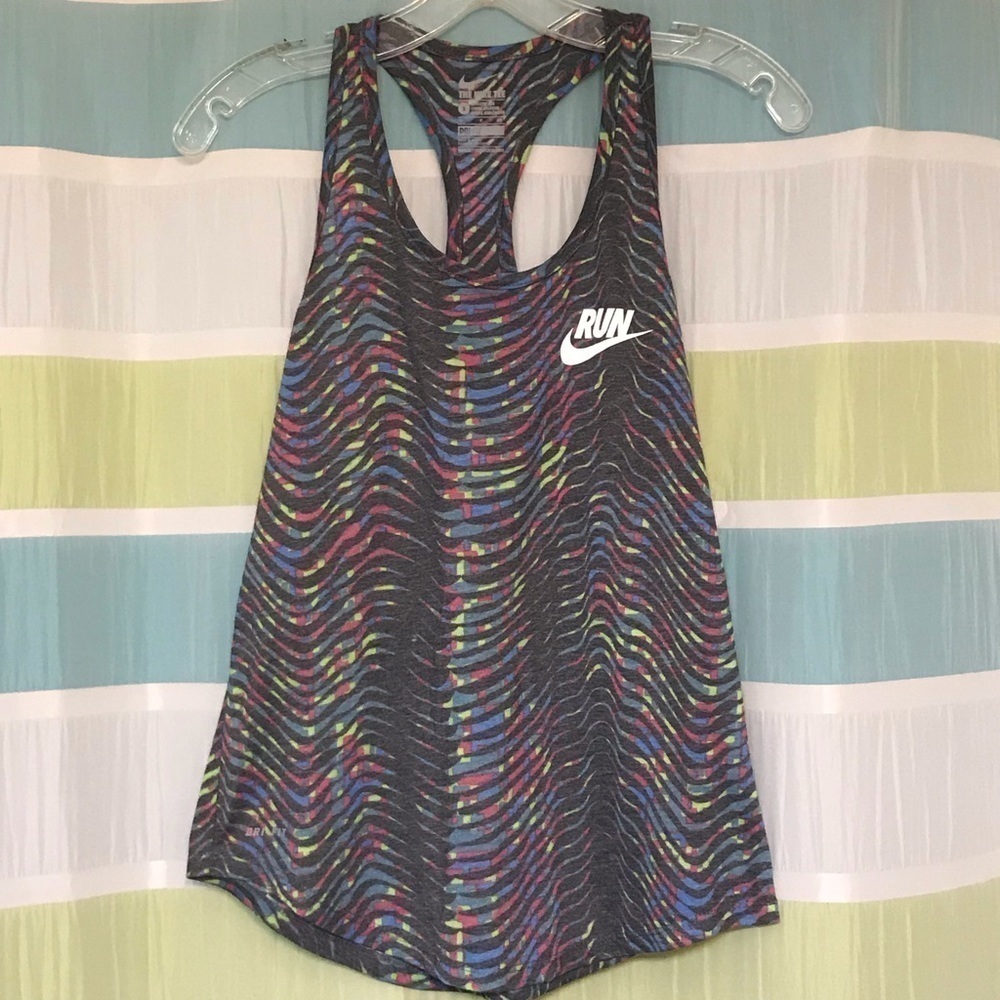 Nike Tank Top Marbled Design Size Small - Picture 6 of 6